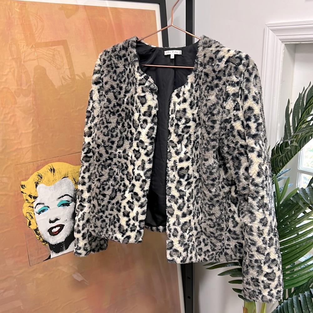 Willow & Clay Faux Fur Jacket from Anthropologie.